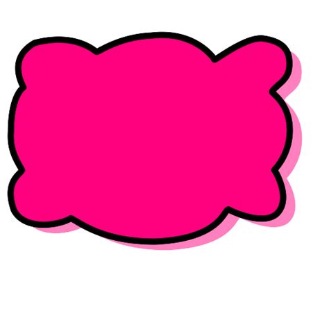 Pink Speech Bubble Clip Art At Vector Clip Art Online