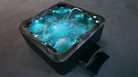The Monarch 6 Seater Hot Tub In Champagne Exclusive To Hot Tub Suppliers Youtube