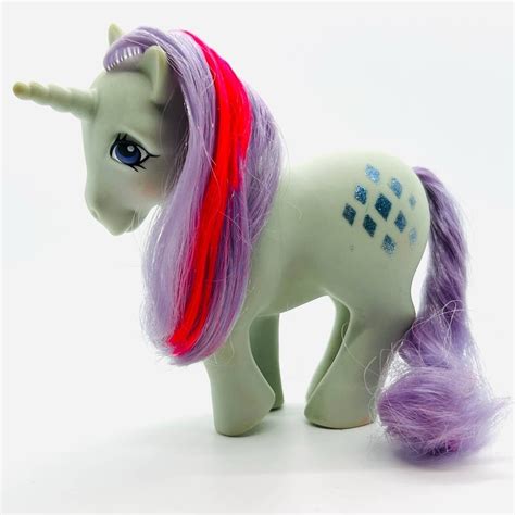 Vintage My Little Pony G1 Sparkler 1984 Unicorn Ponies Mlp Blue Glitter