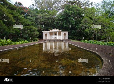 Allerton Gardens Kauai Hawaii Stock Photo Alamy