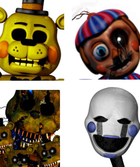 Fnaf Hoax Animatronic Icons Free To Use By Fnaf Lover1352 On Deviantart