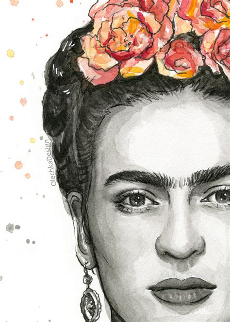 Frida Kahlo Print Frida Kahlo Art Frida Kahlo Painting Etsy