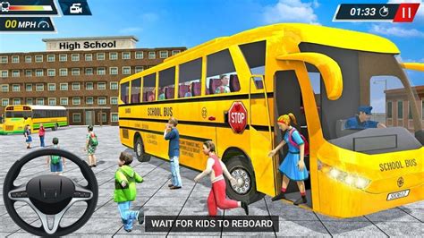 School Bus Simulator Games 2021 School Bus Driving Games Android