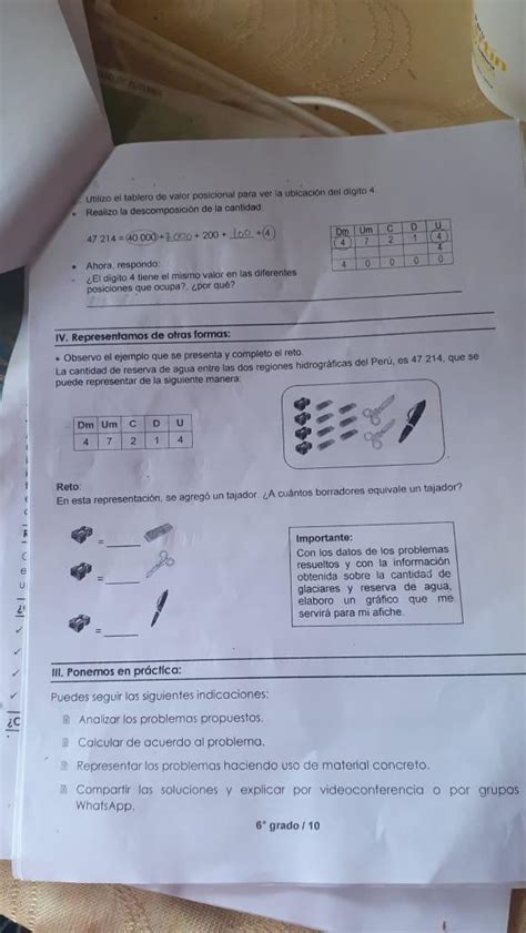 Me Pueden Ayudar Porfavor Sexto Grado Es Para Ahora Alumnos