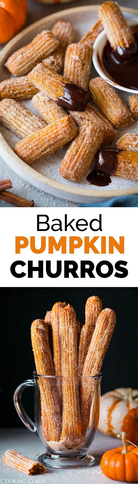 Baked Pumpkin Churros Cooking Classy