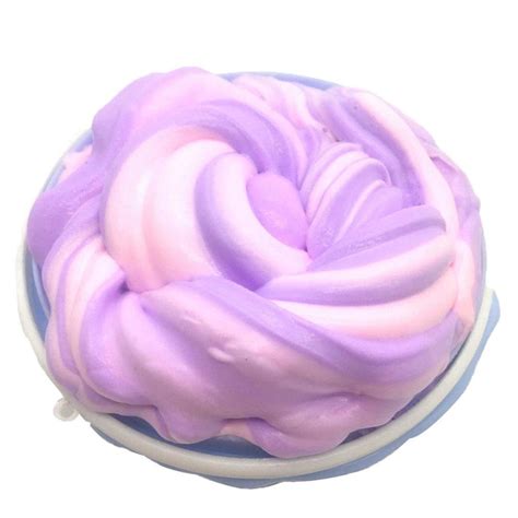 100ml Multicolor Macaroon Fluffy Slime Plasticine Squeeze Stress Relief