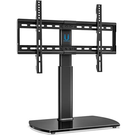 Fitueyes Universal Tv Stand Base Swivel Tabletop Tv Stand With Mount