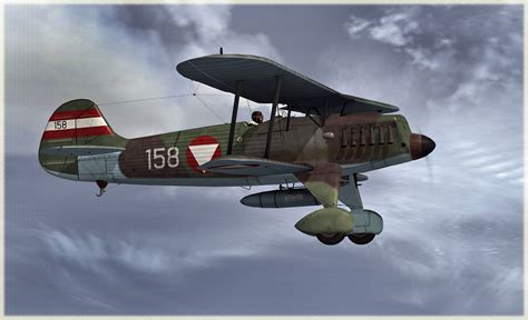 Austrian Air Force Heinkel He 51 158 For Fsx