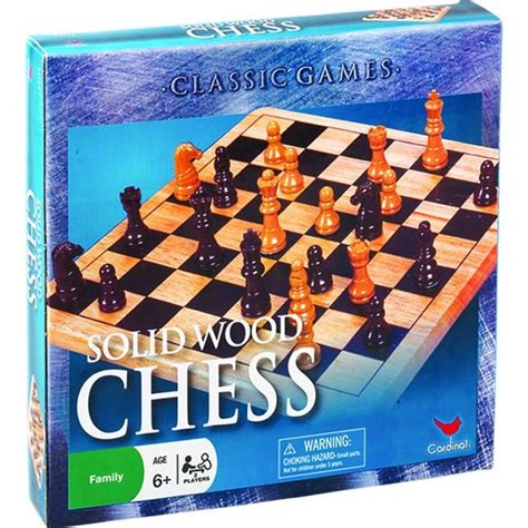 Cardinal Solid Wood Chess 2 Butiker • Pricerunner