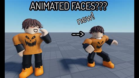 New Roblox Animated Faces Out Now Youtube