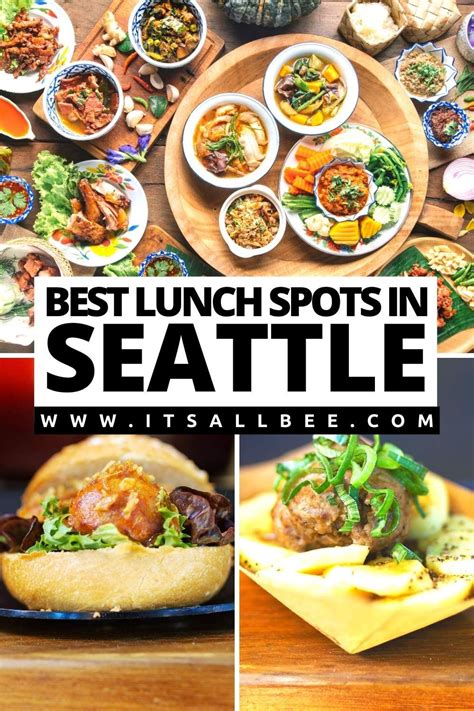 The Best Places To Eat Lunch In Seattle Itsallbee Solo Travel