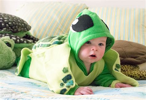 Sea Turtle Baby Halloween Costume Scratch And
