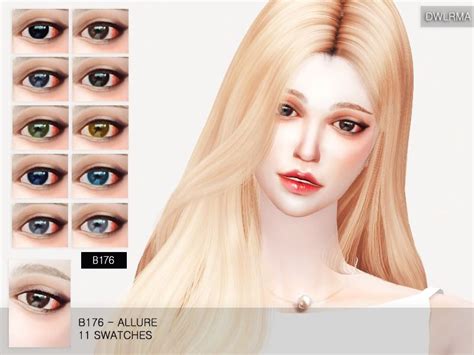 Lenses In 11 Swatches Found In Tsr Category Sims 4 Eye Colors Sims