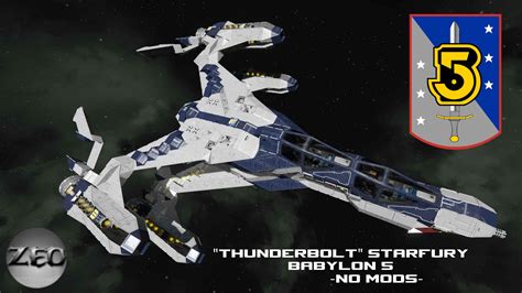 Starfury Thunderbolt Vanilla Babylon 5 Rspaceengineers