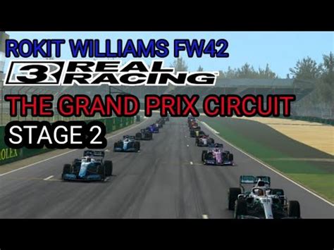 REAL RACING 3 WILLIAMS FW42 CUP SILVERSTONE STAGE 2 YouTube