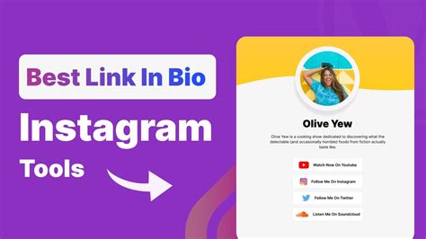 7 Best Link In Bio Instagram Tools 2021 Youtube