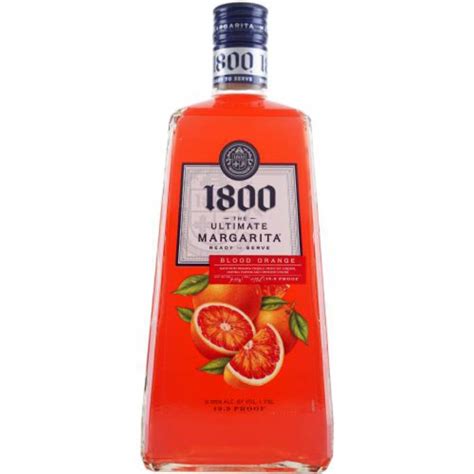 1800 Tequila Ultimate Margarita Blood Orange Brix Wine And Liquor