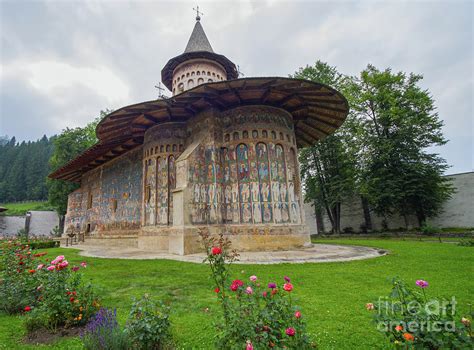 Voronet Monastery Painted Church In Moldavia Photograph By Cosmin