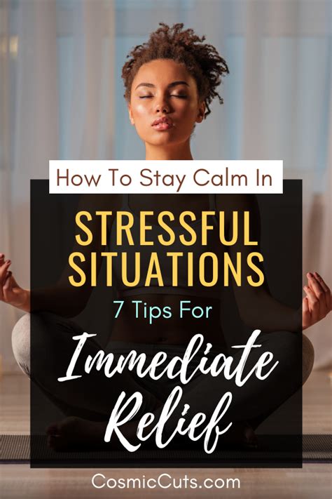 How To Stay Calm In Stressful Situations 7 Tips For Immediate Relief