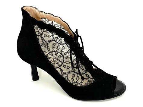 beautifeel thea women s lace up bootie black the shoe spa