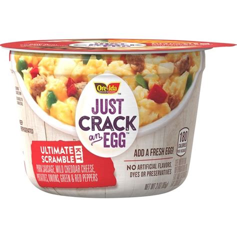 Just Crack An Egg Ultimate Scramble Kit Breakfast Bowls Oz From