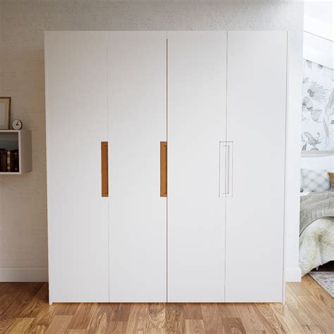 Dressing Blanc design armoire penderie pour chambre ou entrée à