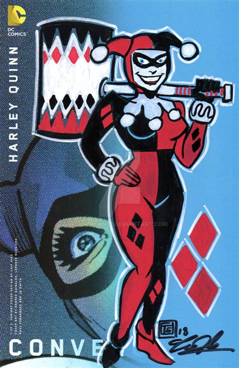 Harley Quinn Remarked Cover By Timshinn73 On Deviantart