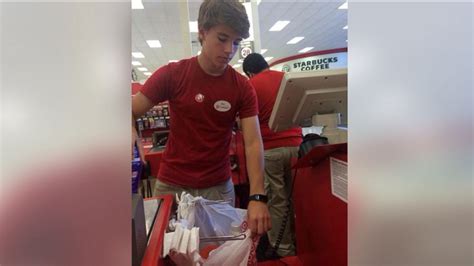 A Girl Took A Photo Of Her Target Cashier And Now Hes A Viral Sensation Abc13 Houston