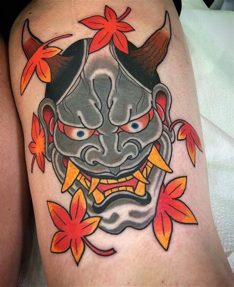 one of a pair of hannya s made at the baltimore tattoo convention artist conradism hannya