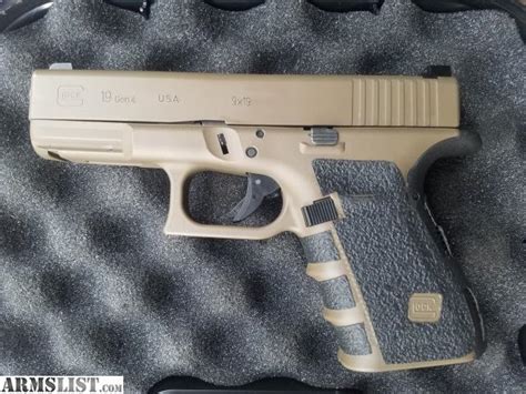 Armslist For Sale Glock 19 Fde Gen 4 Mos G19 Coyote Tan 9mm