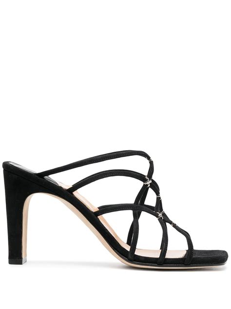 Sergio Rossi High Heel Strappy Sandals Farfetch