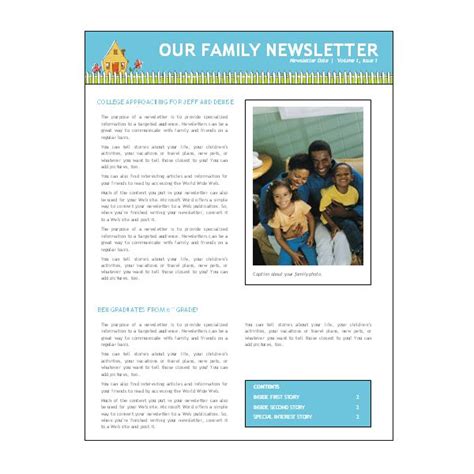 These are available in illustrator, indesign, publisher, apple pages, microsoft word (.doc), and photoshop (.psd) formats. Where to Find Free Church Newsletters Templates for ...