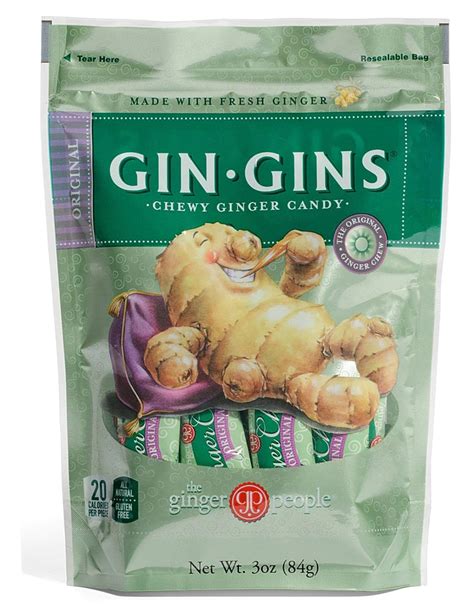 Ginger People Gin Gins Chewy Ginger Candy Original 3 Oz Best Deals And
