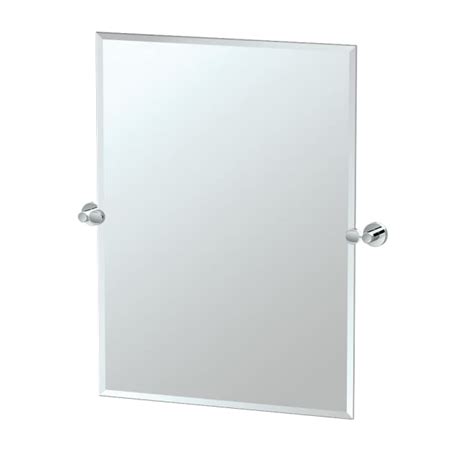 Frameless Rectangular Bathroom Mirror Semis Online