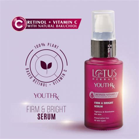 Buy Lotus Herbals Youthrx Firm And Bright Face Serum 30ml Online