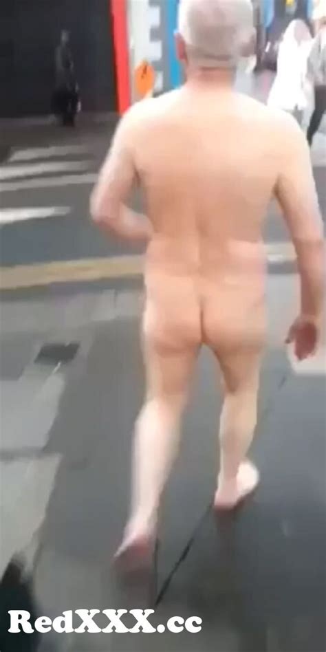 Dude Absolutely Fucking Twizzled Walking Around The UK Streets Butt Naked Nudist On Illegal