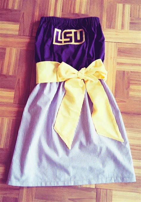 Lsu Game Day Dress Gameday Dress Gameday Outfit Dance Team Shirts