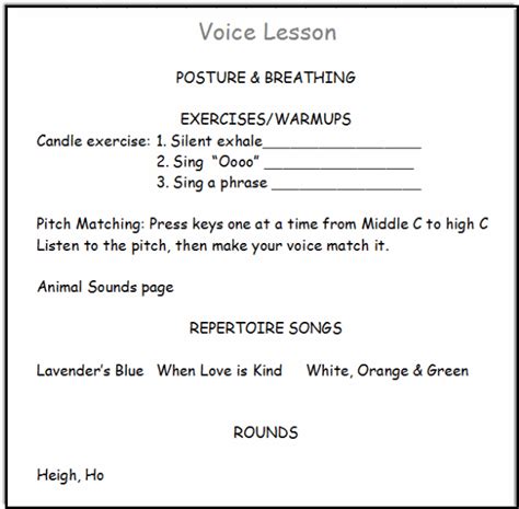 How To Teach Voice Lessons For The First Time Teacher