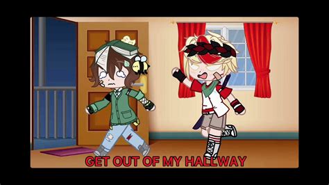 Gacha Get Out Of My Hallway Tommyinnit Ft Tubbo Youtube