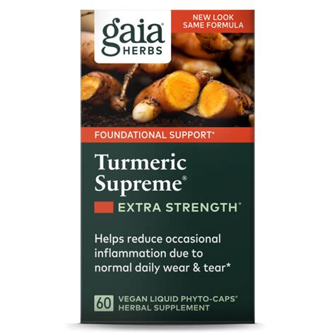 Gaia Herbs Turmeric Supreme Extra Strength Capsules