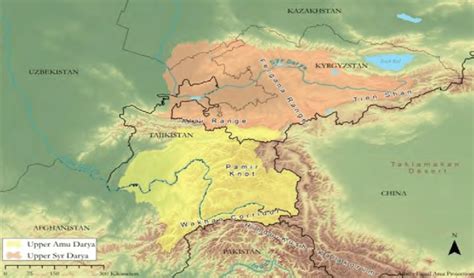 Mountainous Areas In Central Asia Source Alford Et Al 2015