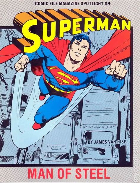 Comics File Magazine Spotlight On Superman Man Of Steel Sc 1986 Comic