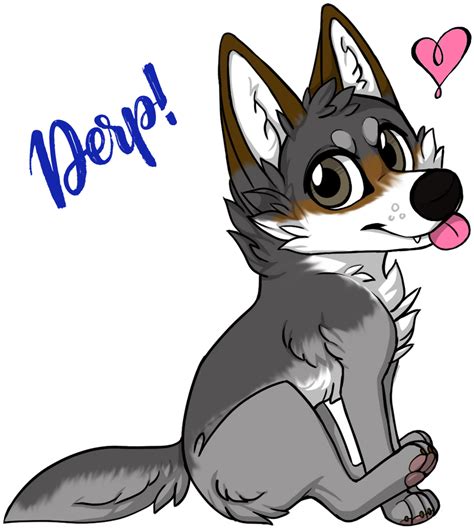 I Love My Derp Wolf By Raspberryvixen On Deviantart