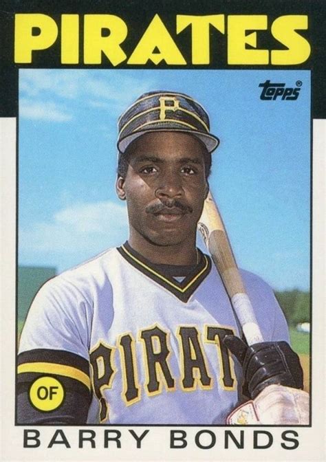 The first barry bonds cards can be found in 1986 products. 1986 Topps Traded Barry Bonds #11T Baseball - VCP Price Guide