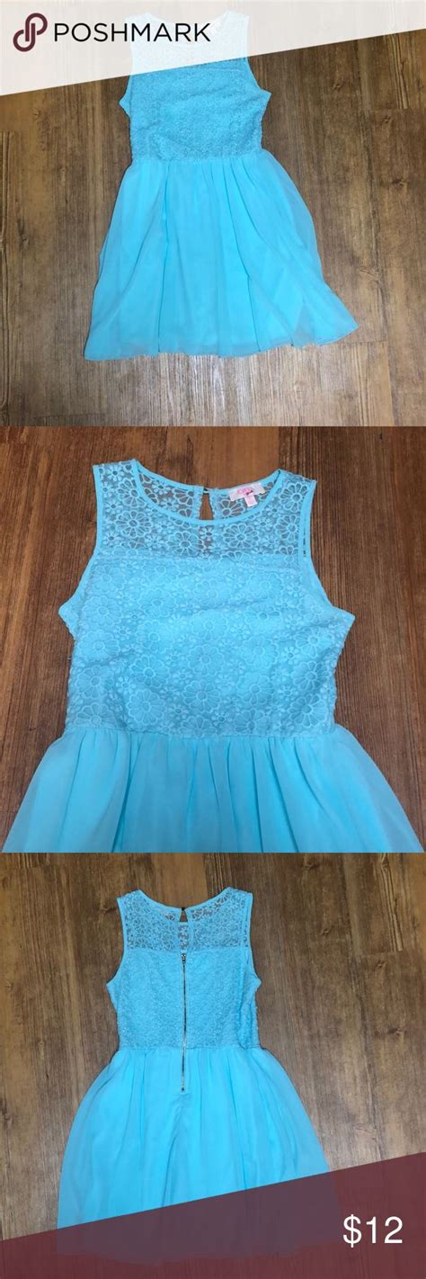 Girls Size 16 Light Blue Dress Light Blue Dresses Girls Size 16 Dresses