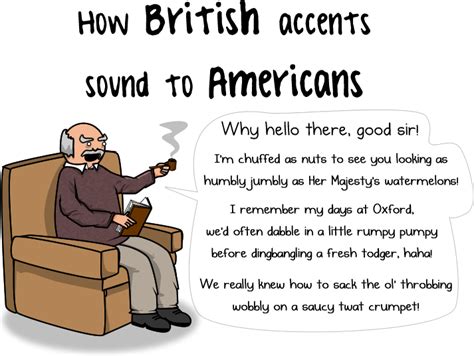 How to have a british accent. Minor Differences Part 4 - The Oatmeal