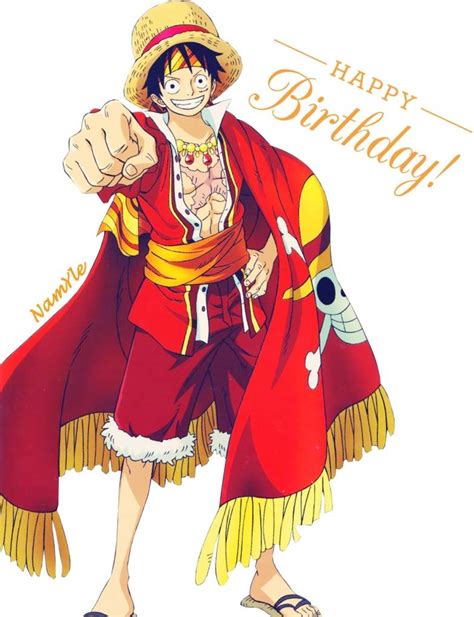 Happy Birthday Luffy 5 5 2018 One Piece Amino