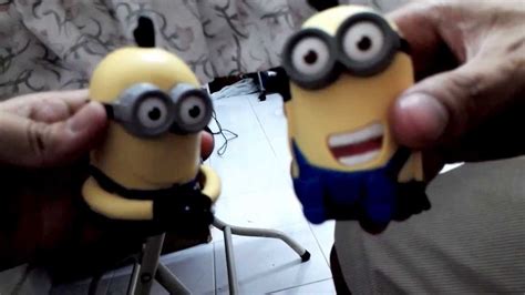 Mcdonalds Happy Meal Minions Tim Giggle Grabber And Tim Giggling