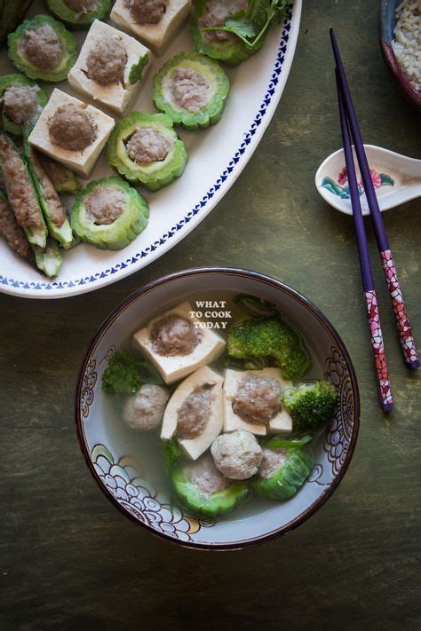 The hawker version is a creative reinvention consisting not just of stuffed tofu but a great many interesting ingredients. Yong Tau Foo / Yong Tau Fu | Popular chinese dishes ...