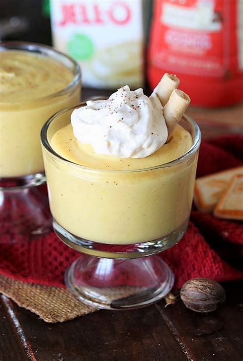 Easy Instant Eggnog Pudding The Kitchen Is My Playground